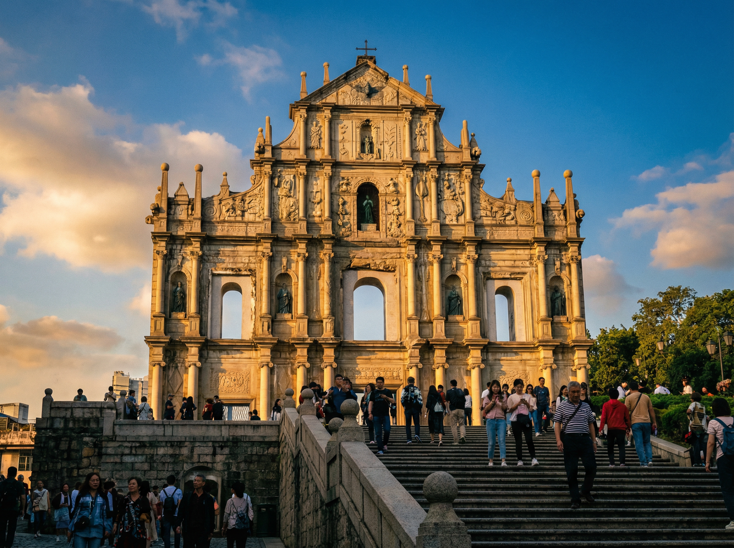 澳门赌博 - 大三巴牌坊历史建筑
